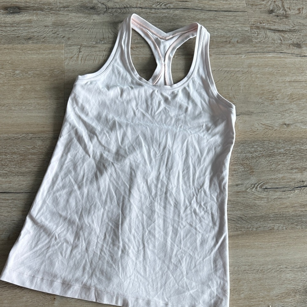 Lululemon Athletica Light Pink Racerback Tank Top